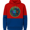 Gourdes Hoodie ( Red & Blue )