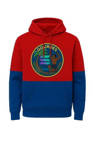 Gourdes Hoodie ( Red & Blue )